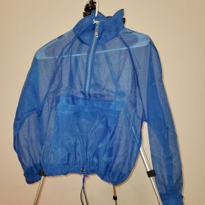 Sheer cropped jacket